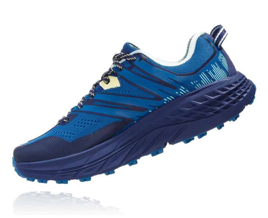 Chaussure Trail Hoka One One Speedgoat 3 Femme - Bleu - UFK-597608